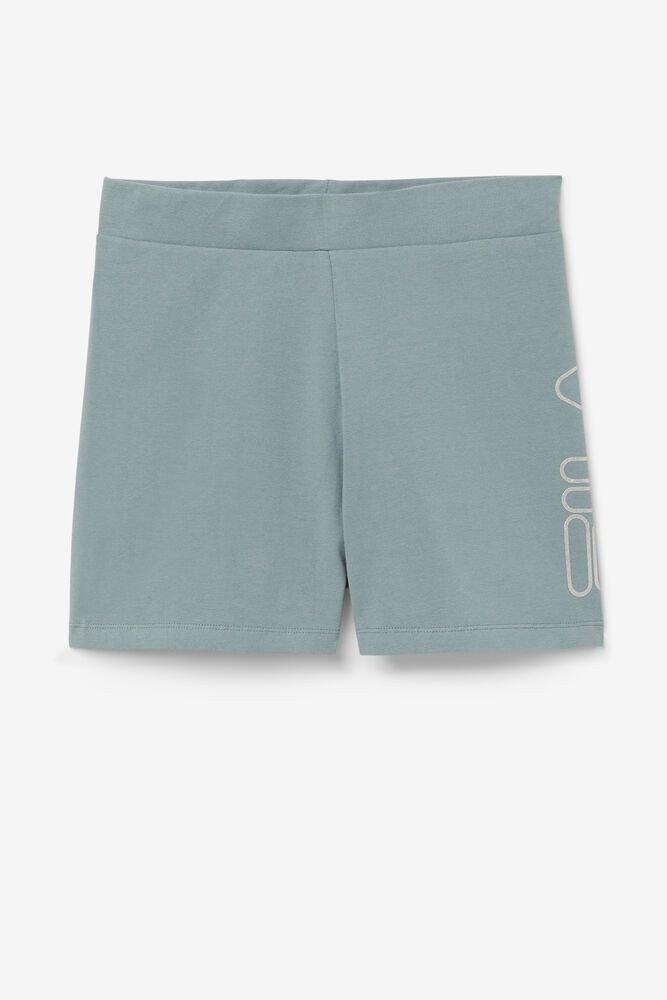 Fila Shorts Womens Blue Beatriz High Waist Bike - Ireland 82375-BVDH